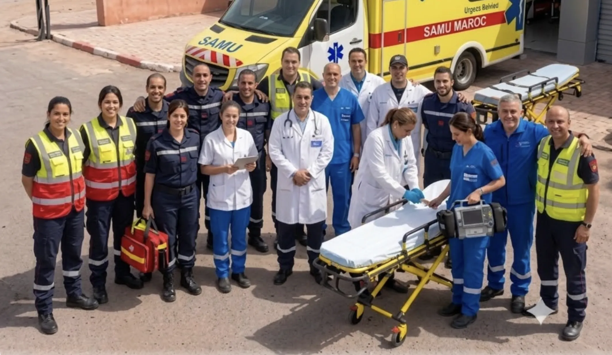 Ambulance au Maroc